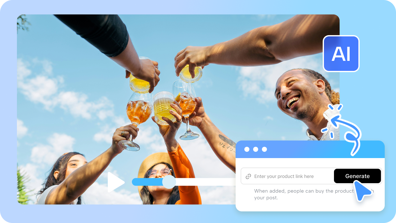 AI-powered video editing for seamless creation